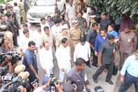 CM KCR Reaches Nandamuri Harikrishna House